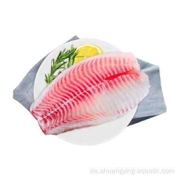 Gefrorenes schwarzes Tilapia -Filet hautloser Knochenloser 1 kg Masse